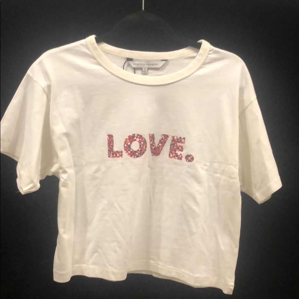 Rebecca Minkoff cotton cropped top
